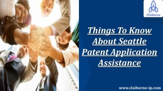 Things To Know About Seattle Patent Application Assistance
