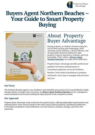 Buyers Agent Northern Beaches – Your Guide to Smart Property Buying