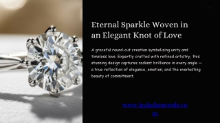 Elegant Diamond Solitaire Engagement Ring by Layla Diamonds