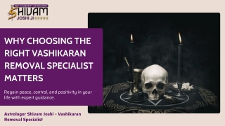 How Astrologer Shivam Joshi Removes Negative Vashikaran Effects Safely