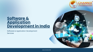 Software & Application Development in India | Channix Ltd