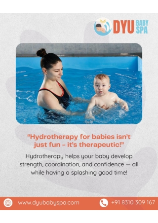 Hydrotherapy for Babies – Fun Meets Development_Dr Prashanth Gowda _ Best Pediatrician in HSR Layout
