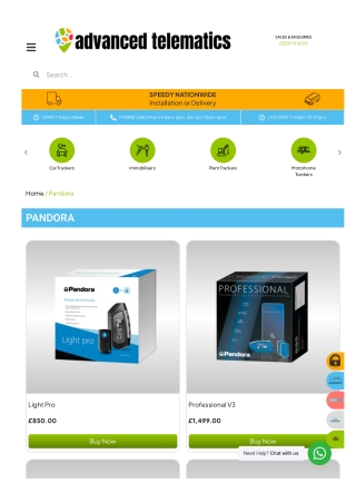 Premium Pandora Alarms for Ultimate Vehicle Protection