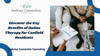 Key Benefits of Online Therapy for Canfield Residents- Eccounselingllc