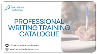 Your Pathway to Professional Writing Excellence
