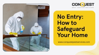 No Entry How to Safeguard Your Home