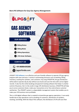 LPG Software