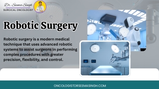 Dr. Seema PDF About Robotic Surgery