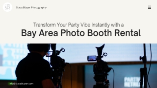 Transform Your Party Vibe Instantly with a Bay Area Photo Booth Rental