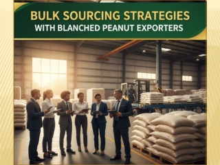How to Optimize Bulk Orders with Blanched Peanut Exporters