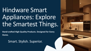 Hindware Smart Appliances Explore the Smartest Things.