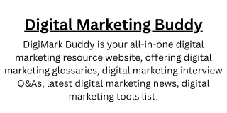 DigiMark Buddy | Digital Marketing Buddy