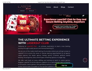 Laser247 Club_ Play Online Games & Win Big on Laser247 Login