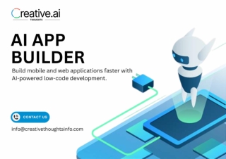 AI App Builder for Mobile & Web Application Development | Creative AI