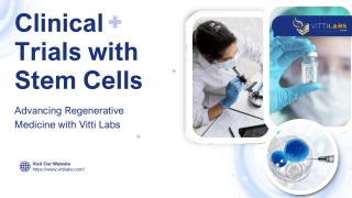 Clinical Trials with Stem Cells