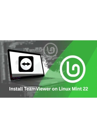 How to Install TeamViewer on Linux Mint 22