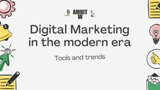 Digital Marketing in the Modern Era: Trends Shaping the Future