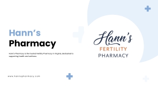 Comprehensive Fertility Pharmacy and Compounding Services