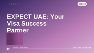 EXPECT UAE – Your Trusted Partner for Complete UAE Visa Solutions