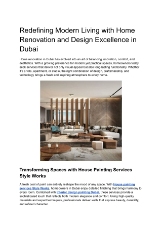 Redefining Modern Living with Home Renovation and Design Excellence in Dubai (1)