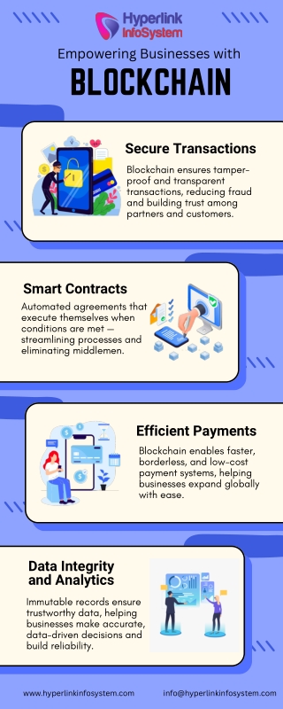 Empowering Businesses with Blockchain Innovation