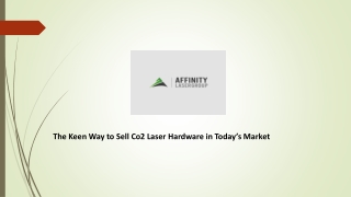Sell Co2 Laser