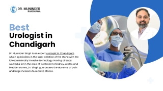 Excellent Urologist in Chandigarh