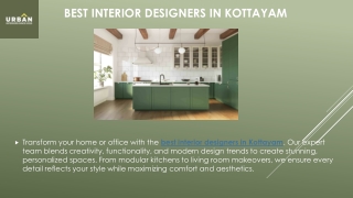 Best Interior Designers in Alappuzha