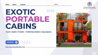 Portable Office  Cabin Manufacturers  Exotic  Portable Cabins