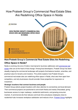 commercial real estate sites