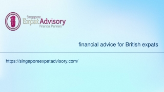 financial advice for British expats