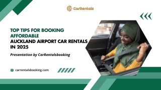 Top Tips for Booking Affordable Auckland Airport Car Rentals in 2025