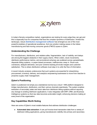 Empowering Smarter Supply Chains_ How Zylem Is Redefining Distribution Efficiency