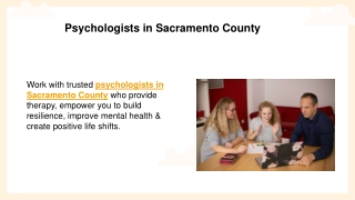 Psychologists in Sacramento County
