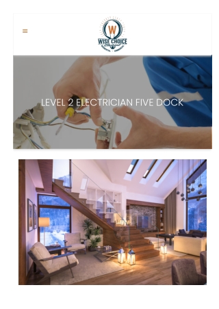 Level 2 Electrician Five Dock