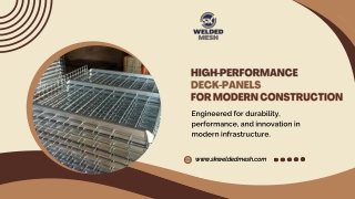 High-Performance Deck-Panels for Modern Construction