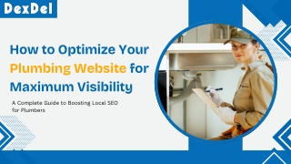 How to Optimize Your Plumbing Website for Maximum Visibility