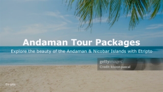 Etripto Discover Island Bliss with Best Andaman Tour Package