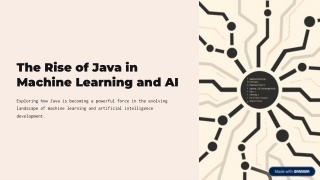 Machine Learning Meets Java: A New Era of AI Development