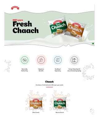 Pure Fresh Chaach for Daily Refreshment & Health