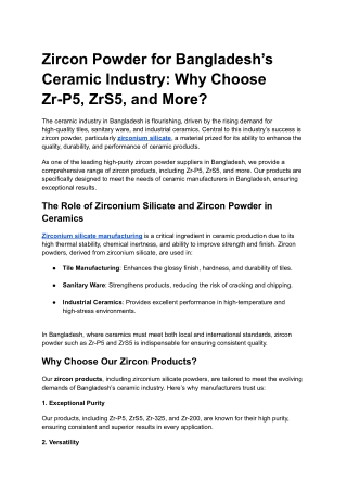 Zircon Powder for Bangladesh’s Ceramic Industry_ Why Choose Zr-P5, ZrS5, and More (1)