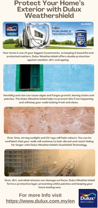 Protect Your Home’s Exterior with Dulux Weathershield
