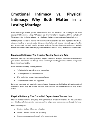 Emotional Intimacy vs. Physical Intimacy.docx