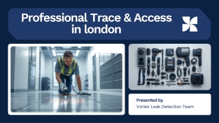 Trace & Access Leak Detection in London | Vortex Leak Detection