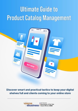 Ebook - Vserve Ultimate Guide to Product Catalog Management