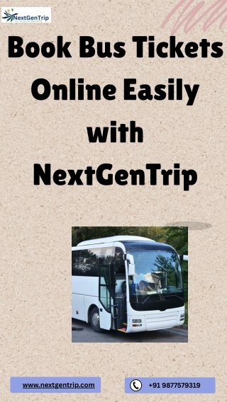 BUS BOOKING