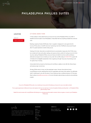 Philadelphia Phillies Suites for the Ultimate Game Day Experience