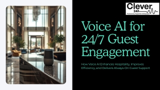 Why Hotels and Resorts Are Turning to Voice AI for 24/7 Guest Engagement