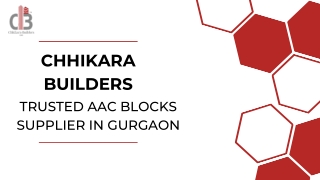Aac Blocks Supplier in Gurgaon for Quality Construction Materials