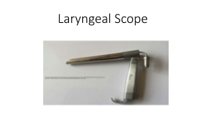 Laryngeal Scope